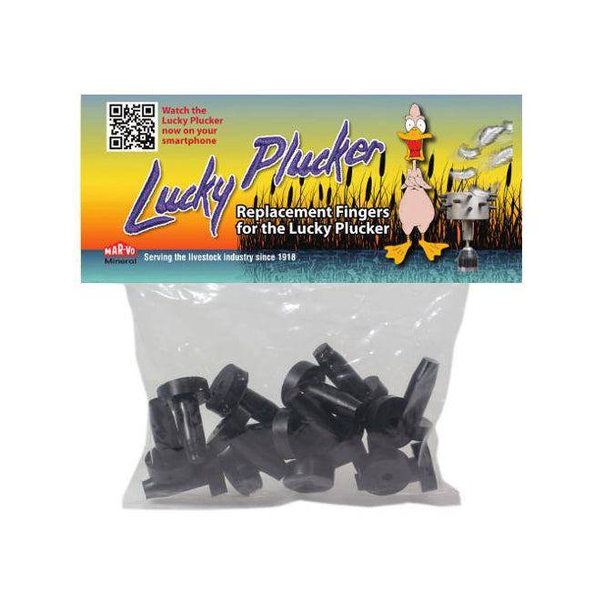 Lucky Plucker Waterfowl Replacement Rubber Fingers